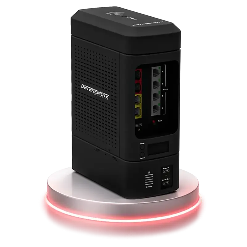 DataRemote 90X5 on its illuminated platform stand