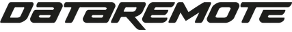 DataRemote one-color black logotype