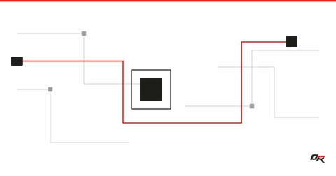 Fax machine, POS terminal, and ATM connected to a POTS replacement system for migrating analog endpoints to digital connectivity.