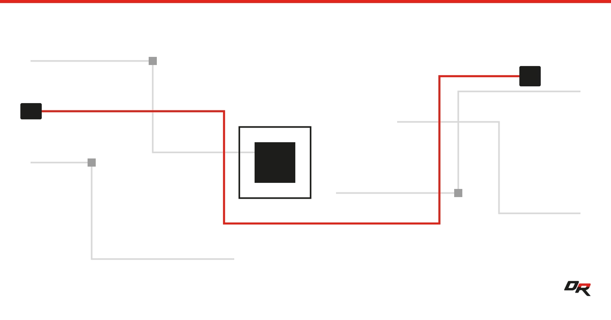 Fax machine, POS terminal, and ATM connected to a POTS replacement system for migrating analog endpoints to digital connectivity.