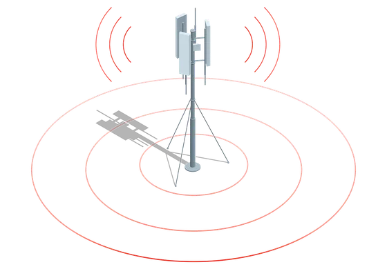 Fixed Wireless Access cell tower