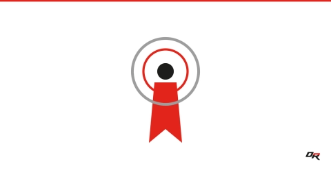 MetTel wins the ChannelVision Visionary Spotlight Award for POTS transformation, shown with a glassmorphism award emblem and red digital connectivity accents.