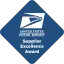 United States Postal Service Supplier Excellence Award badge