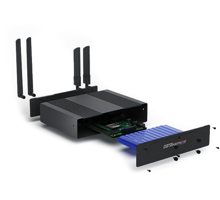 DataRemote CDS-9090 LTE POTS Line Replacement Solution Exploded View