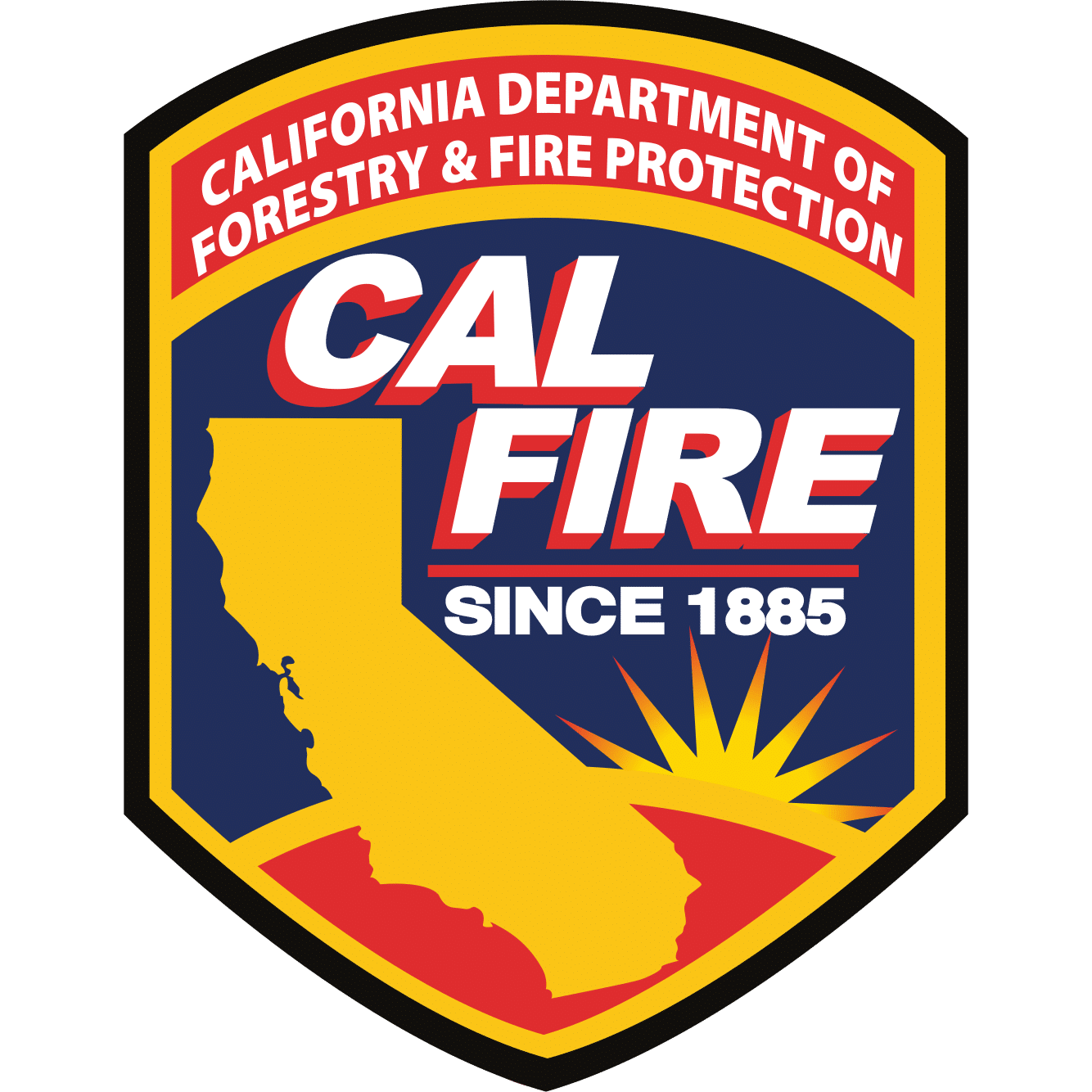 California State Fire Marshal Department of Forestry and Fire Protection Logo