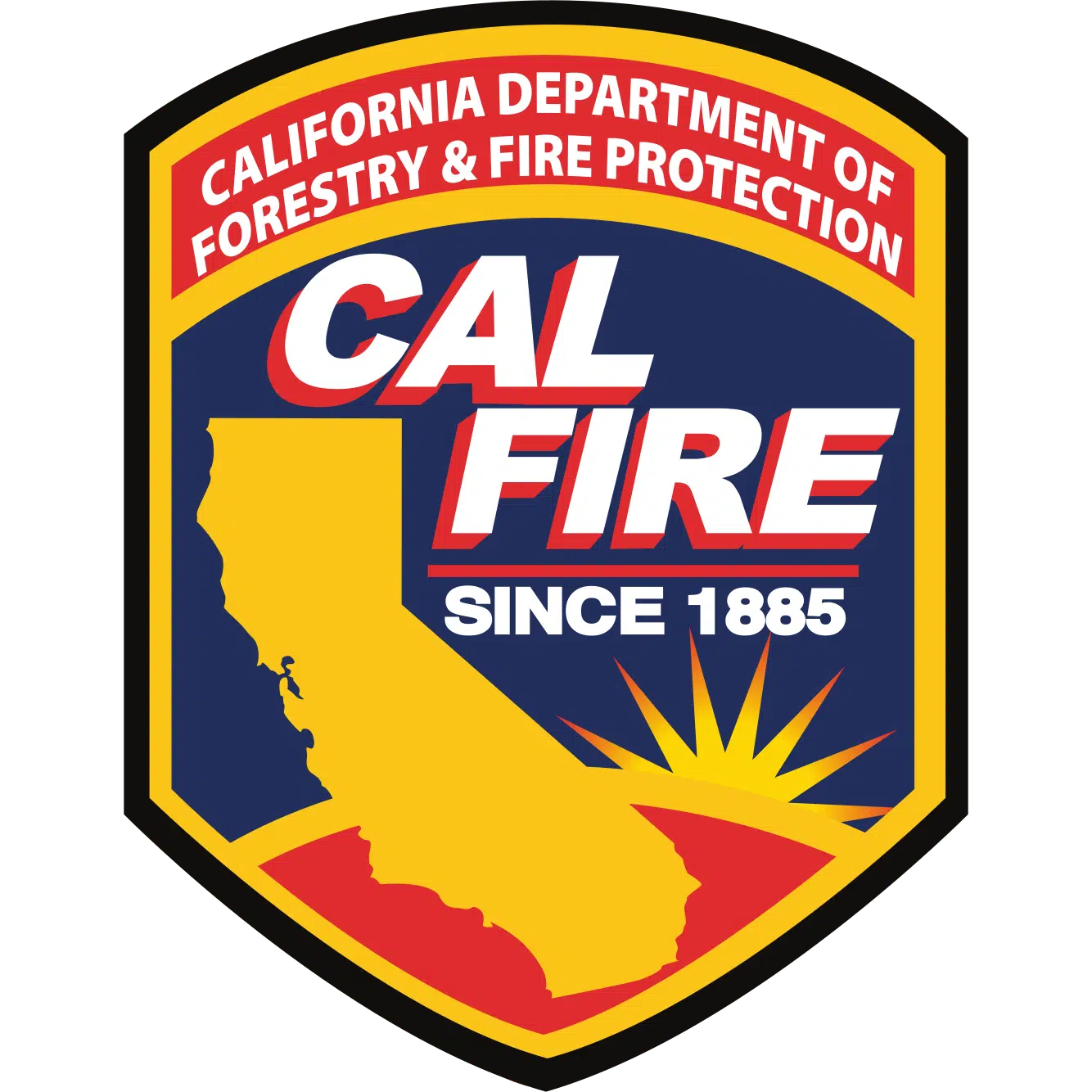 California State Fire Marshal Department of Forestry and Fire Protection Logo