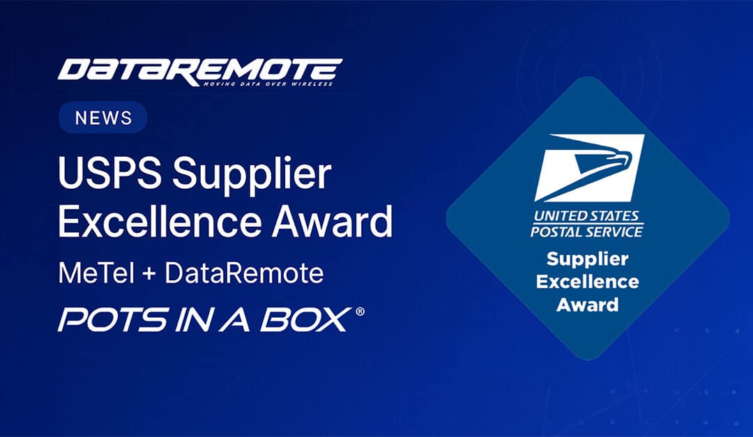 MetTel Wins USPS Supplier Excellence Award—Powered by DataRemote POTS IN A BOX®