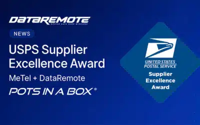 MetTel Wins USPS Supplier Excellence Award—Powered by DataRemote POTS IN A BOX®