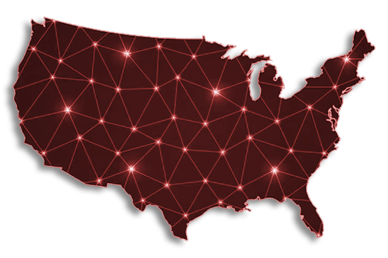 Fixed Wireless Access Internet Network Map
