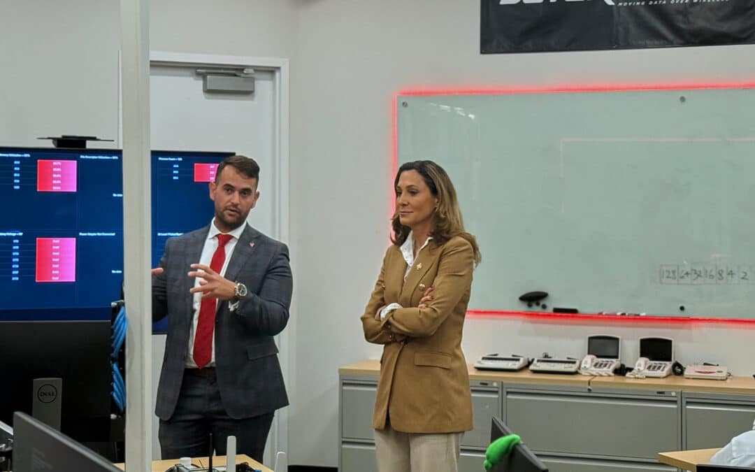 Representative Maria Salazar and Timor Brik showcases DataRemote as Telecom Pioneer in Miami, Florida